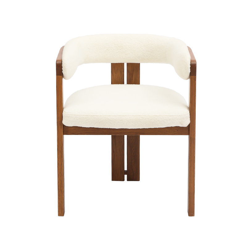 Tripode Dining ascensum Cathedram cum Wraparound Lumborum Support
