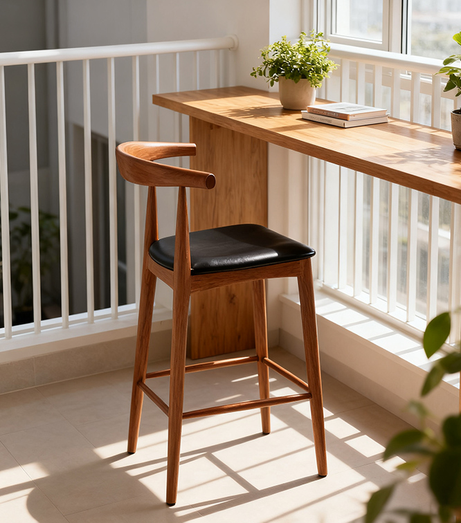 Lignum Bar Stool